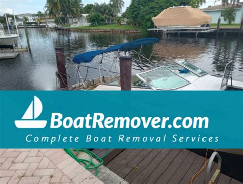 boat removal villas florida